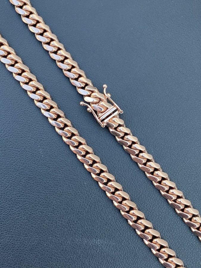 Rose gold discount miami cuban link