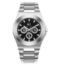 Bay Ice Skylight Stardust Watch - Silver and Black Dial