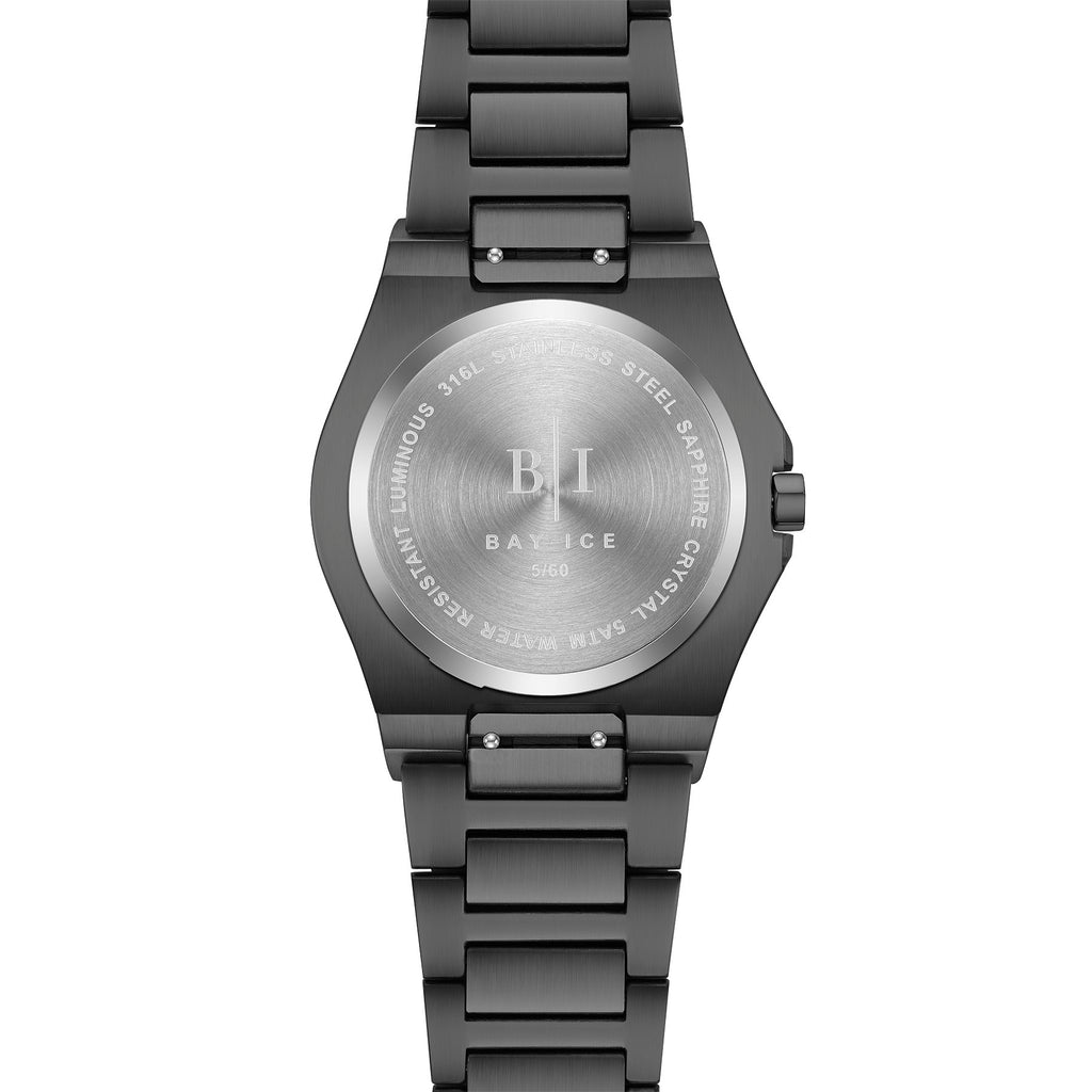 Rainbow Bezel Skylight Watch - Black (Limited Edition)