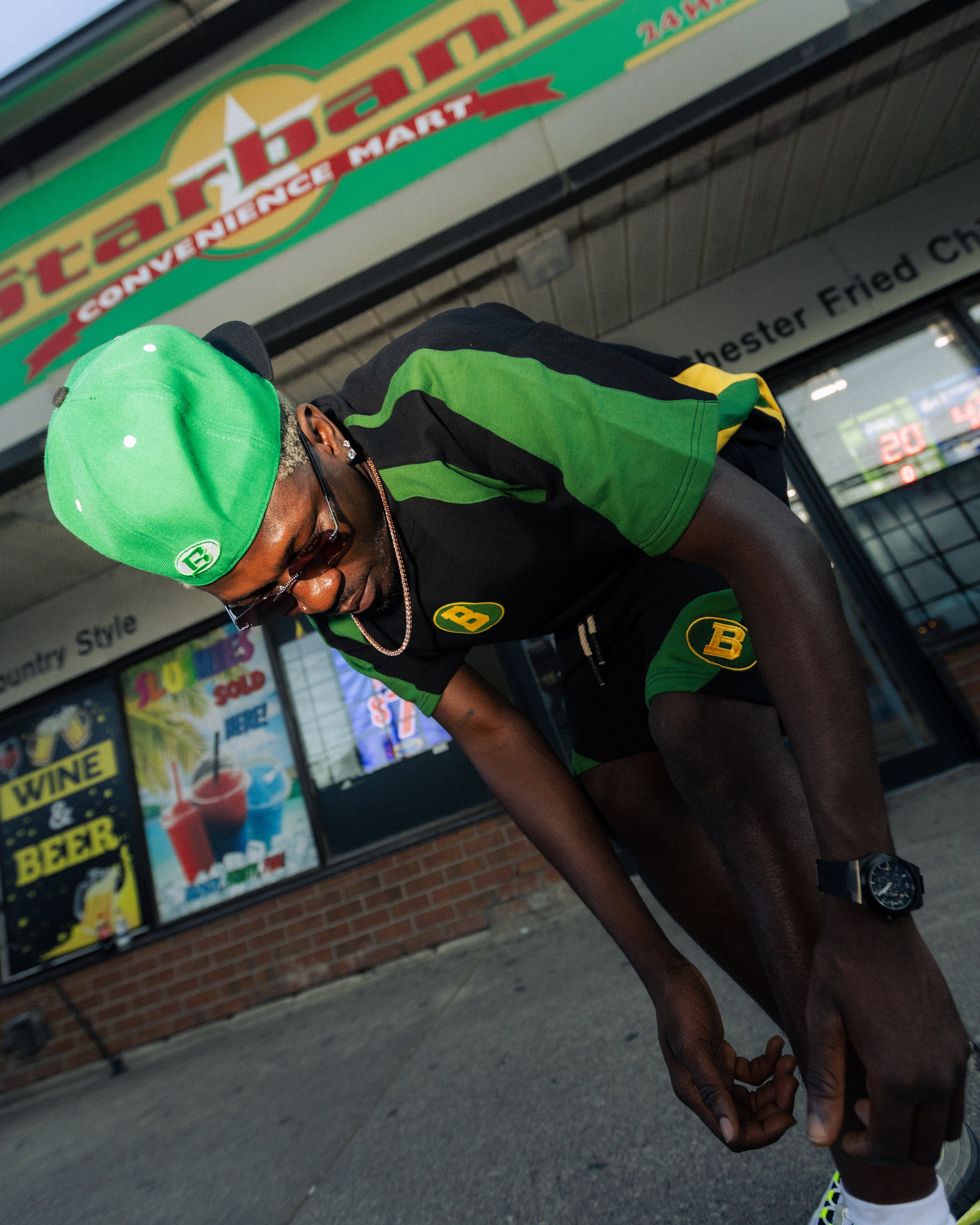 Bay Ice Signature Set - Green/Yellow