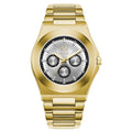 Bay Ice Skylight Watch - Gold and White Dial