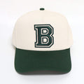 Bay Ice B Cap - Off White and Green