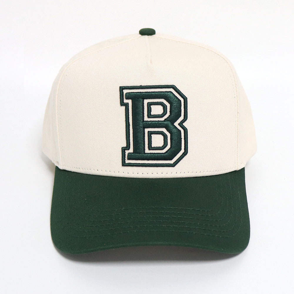 Bay Ice B Cap - Off White and Green