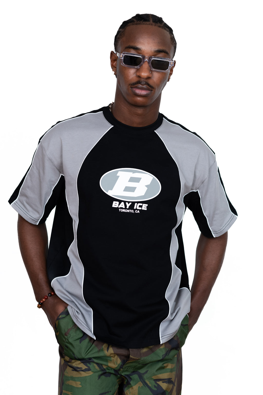 Bay Ice RS - Onyx Black T-shirt