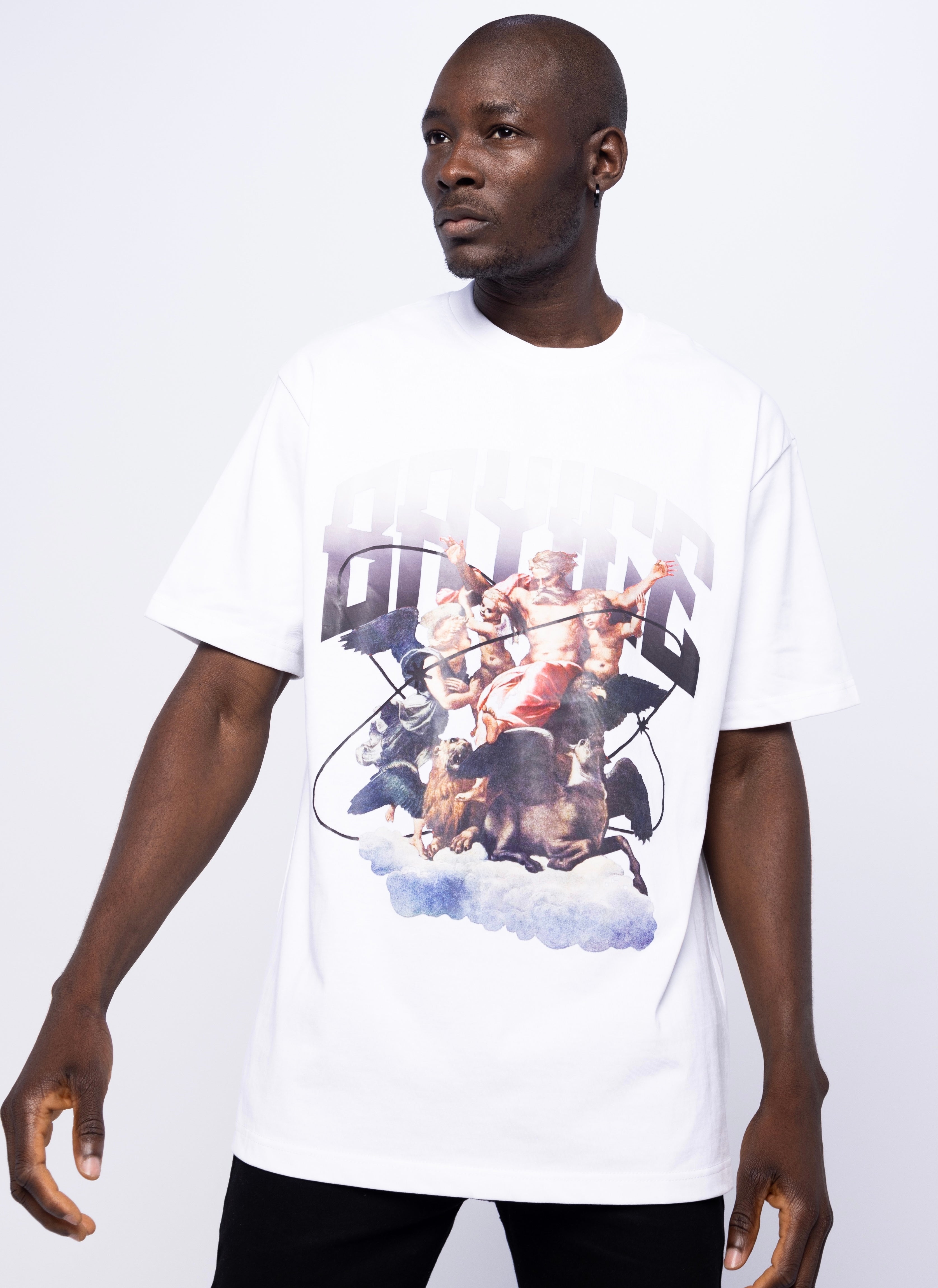 Bay Ice White Greek Art T-shirt