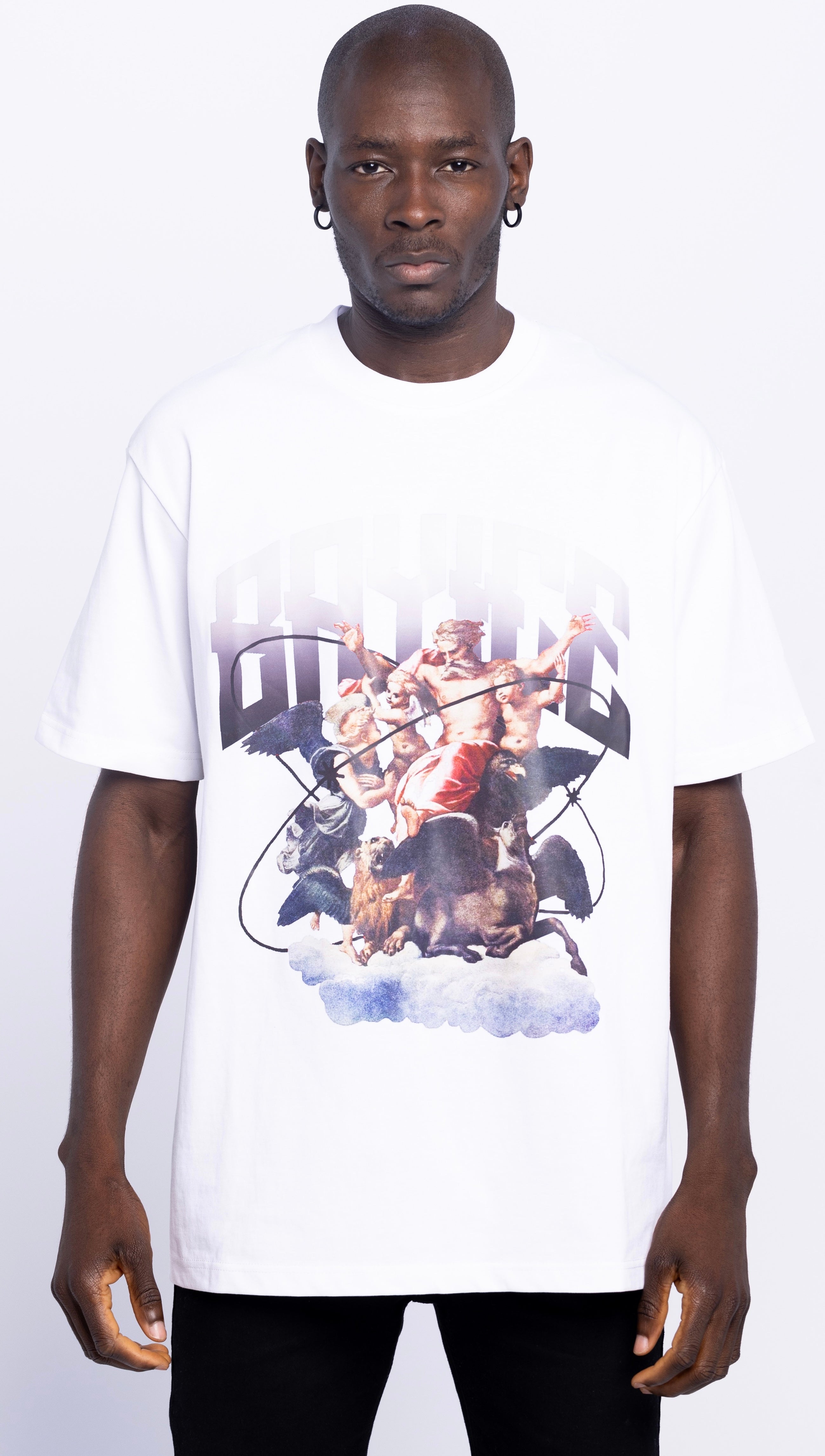 Bay Ice White Greek Art T-shirt