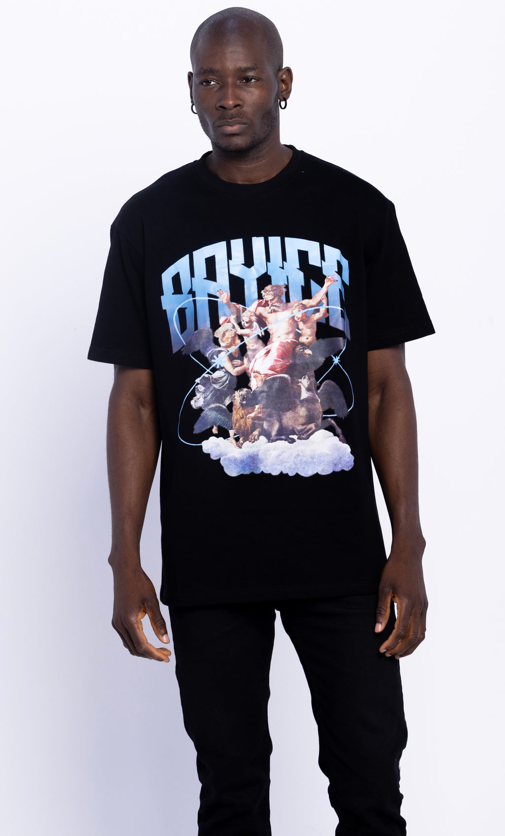 Bay Ice Black Greek Art T-shirt