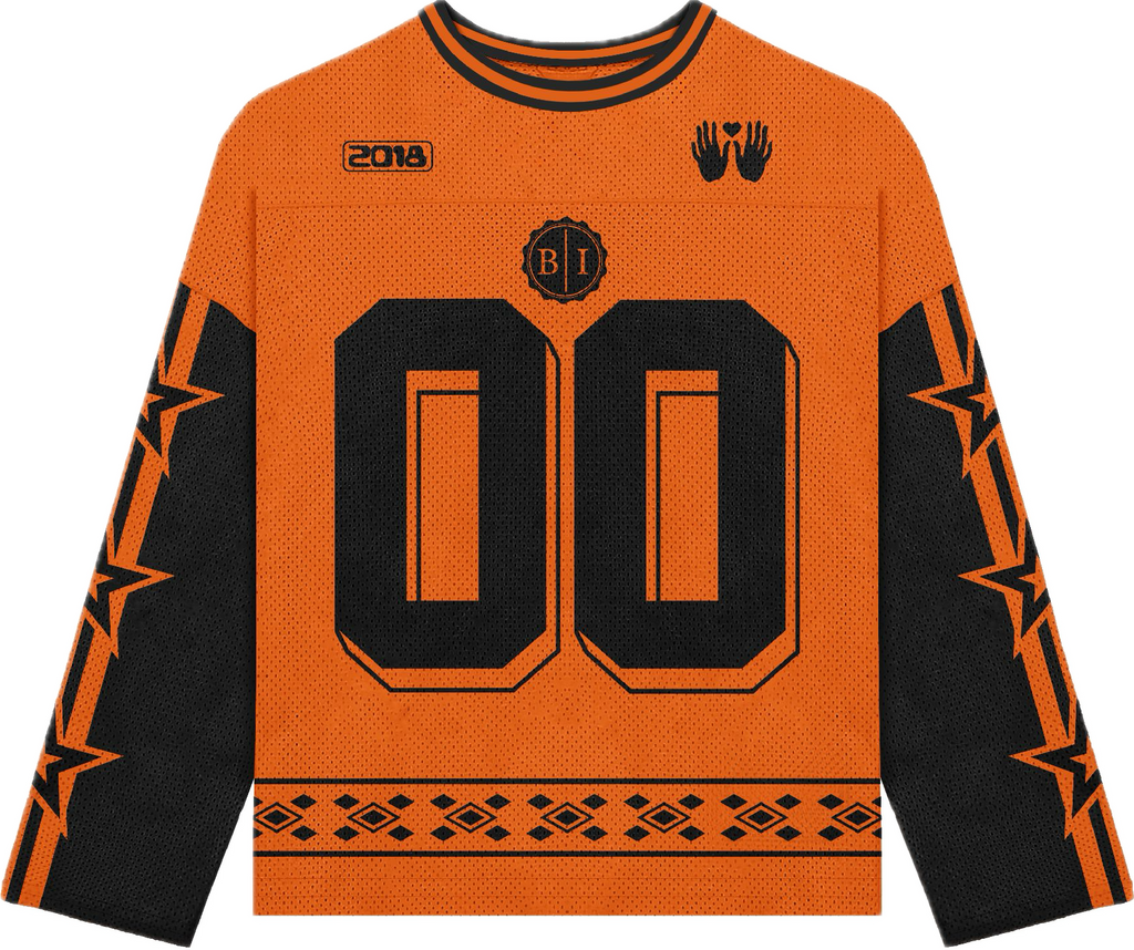 Bay Ice Long Sleeve 00 Jersey - Orange