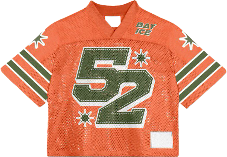 Bay Ice Full Mesh 52 Jersey - Orange