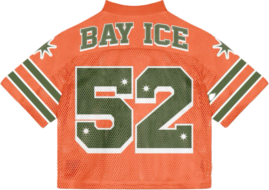 Bay Ice Full Mesh 52 Jersey - Orange