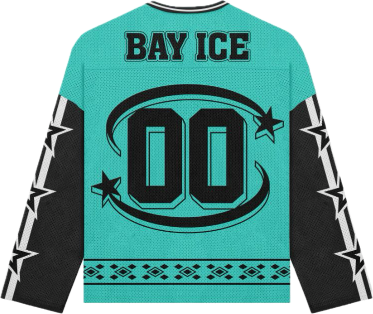 Bay Ice Long Sleeve 00 Jersey - Turquoise