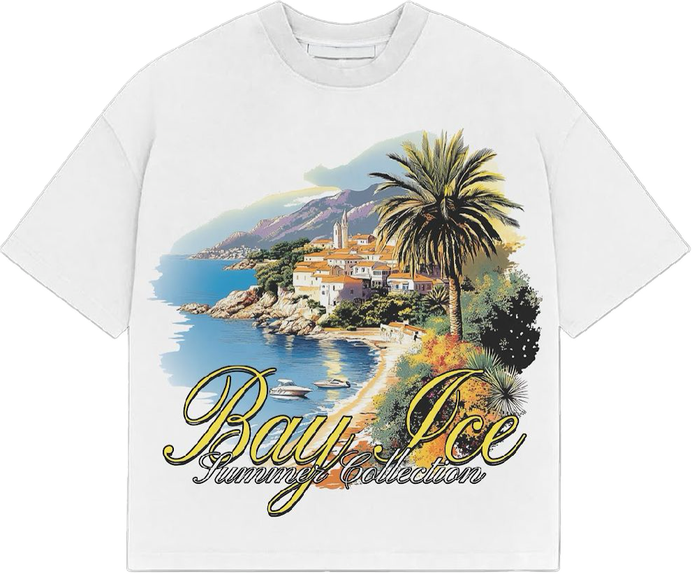 Bay Ice Summer Collection White Print