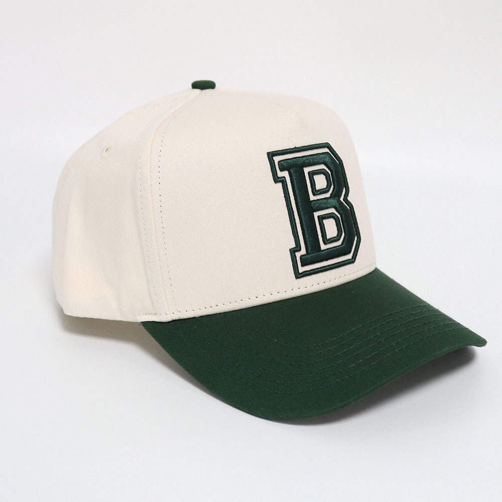 Bay Ice B Cap - Off White and Green