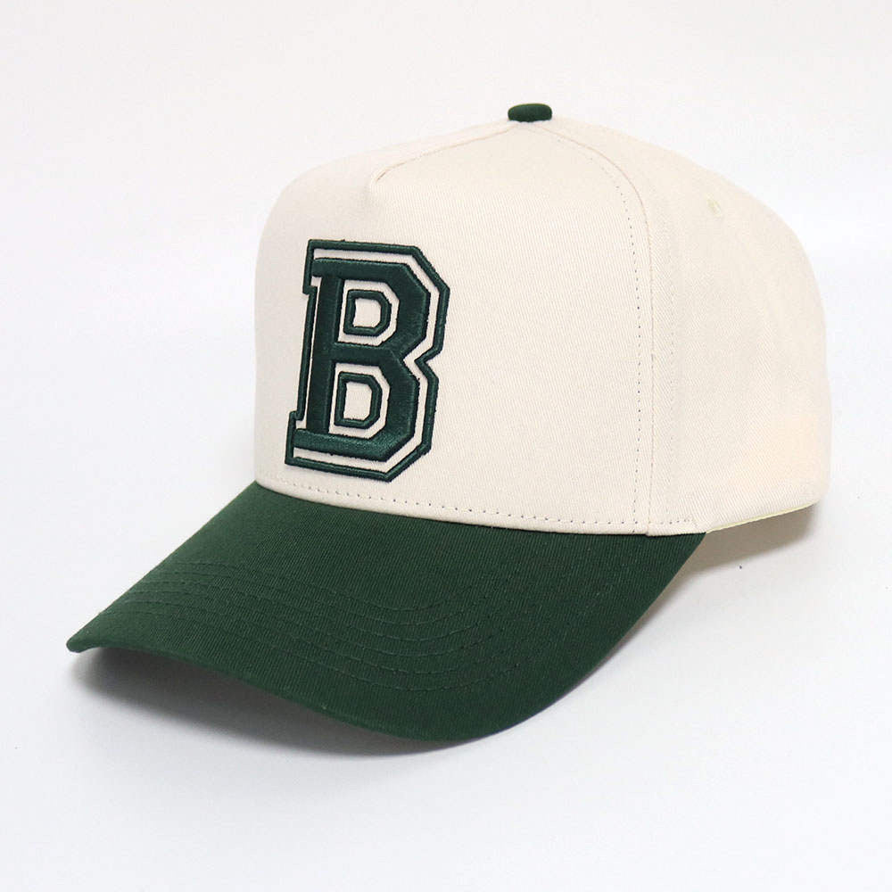 Bay Ice B Cap - Off White and Green