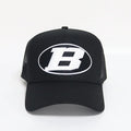 Bay Ice B Logo Cap - Black and White Print