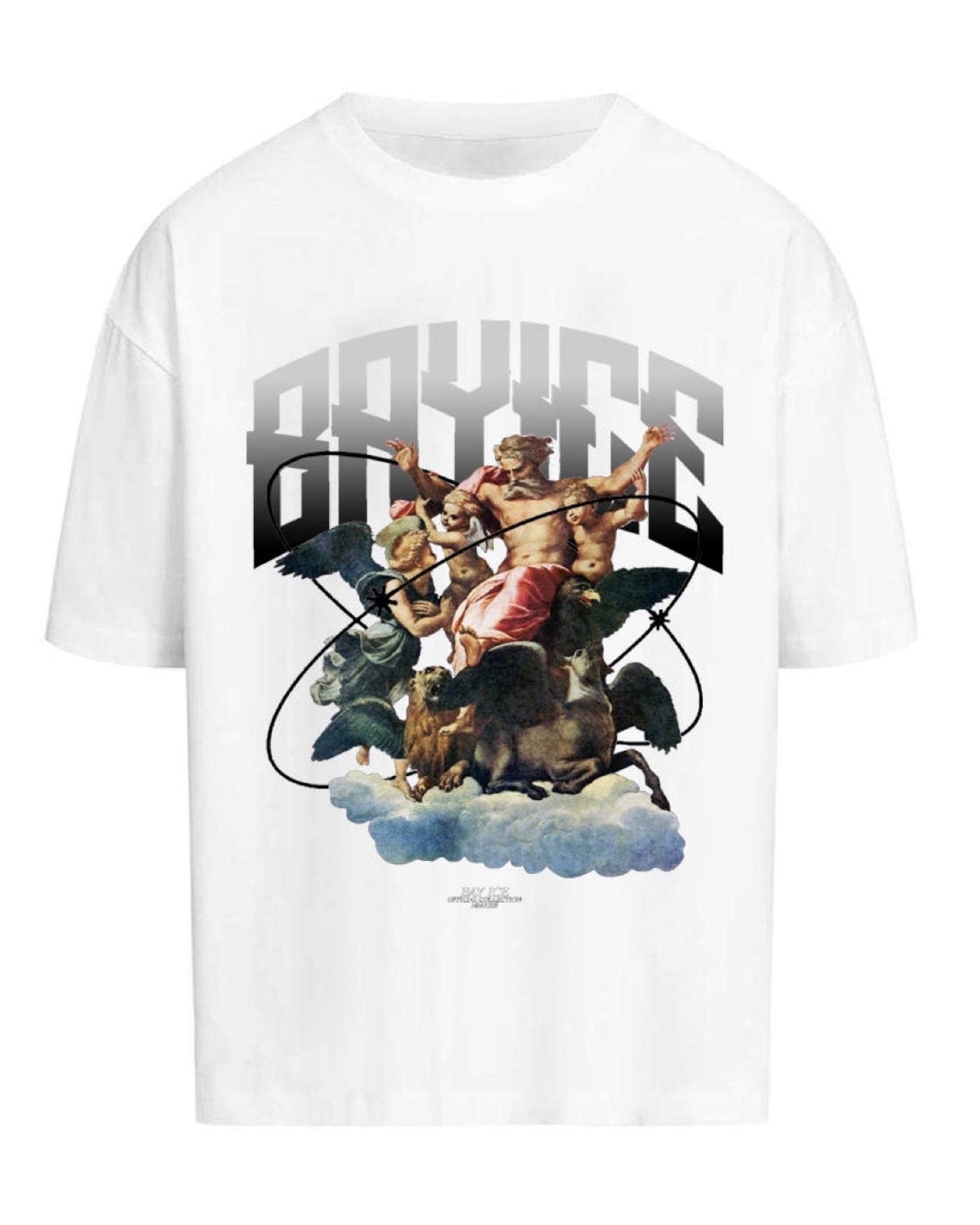 Bay Ice White Greek Art T-shirt