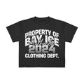 Bay Ice Authentic 24 White Print - Black T-shirt