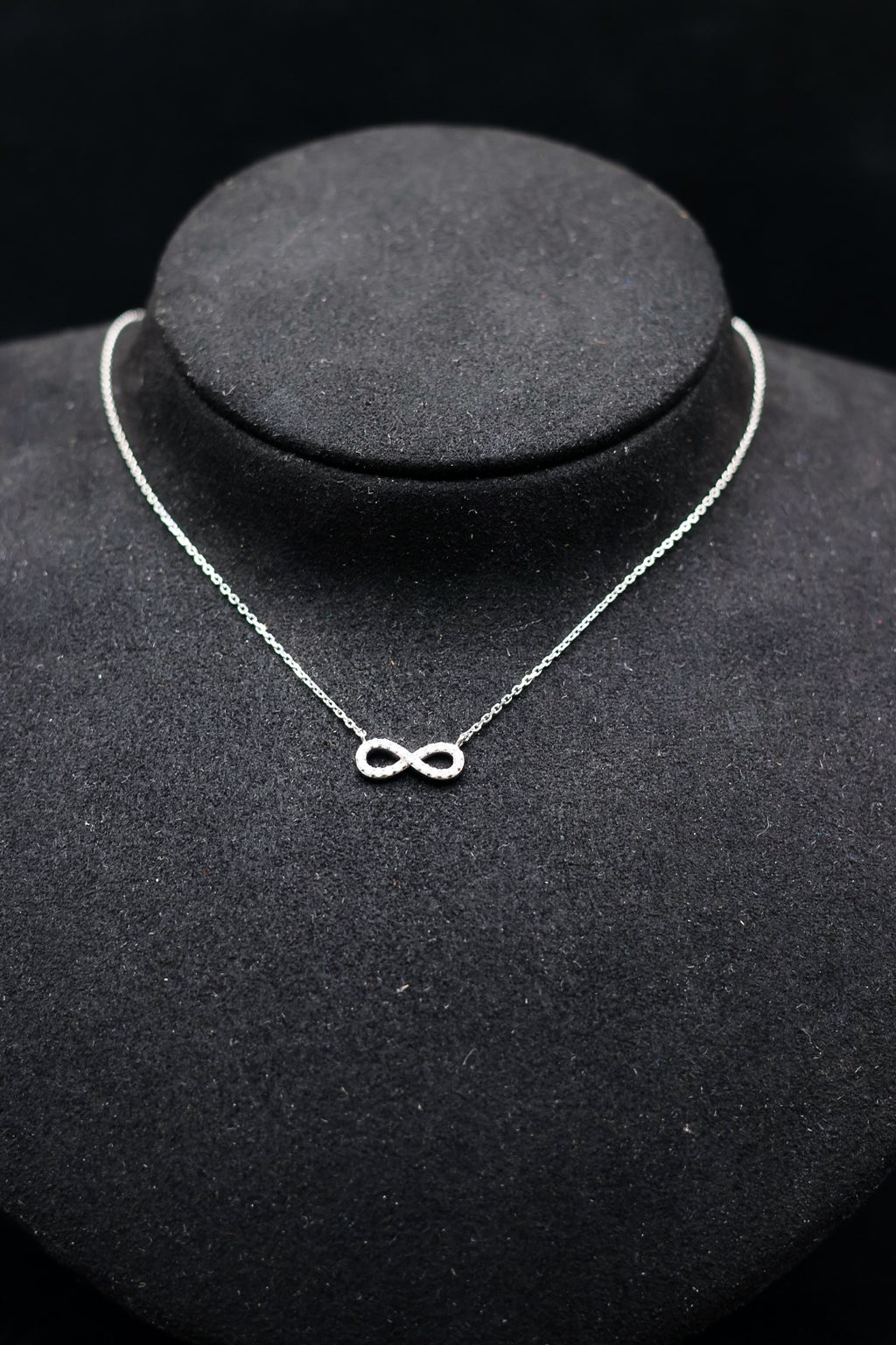 Lab Grown Diamond  Female Infinity Necklace