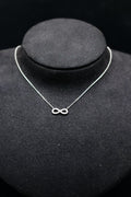 Lab Grown Diamond  Female Infinity Necklace