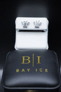 14KT WG 0.50 CCTW Natural Diamond Earrings