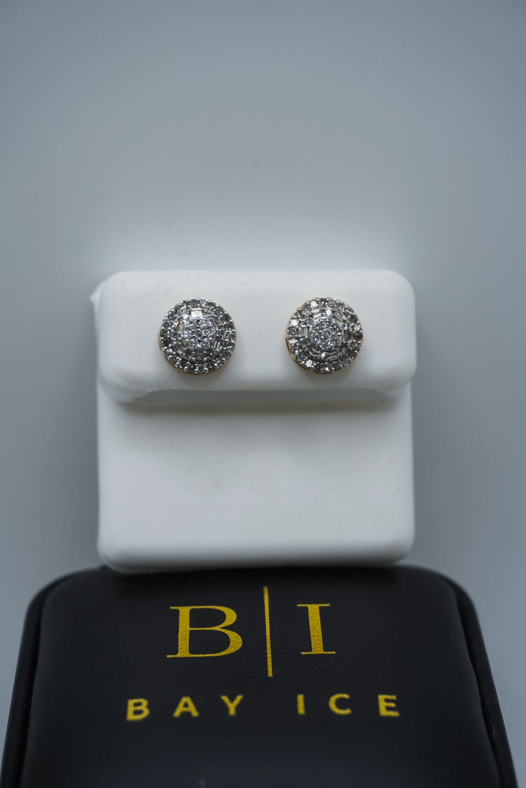 10K 0.54 CT Natural Diamond Earrings