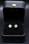 10KT 0.41 CT Natural Diamond Earring