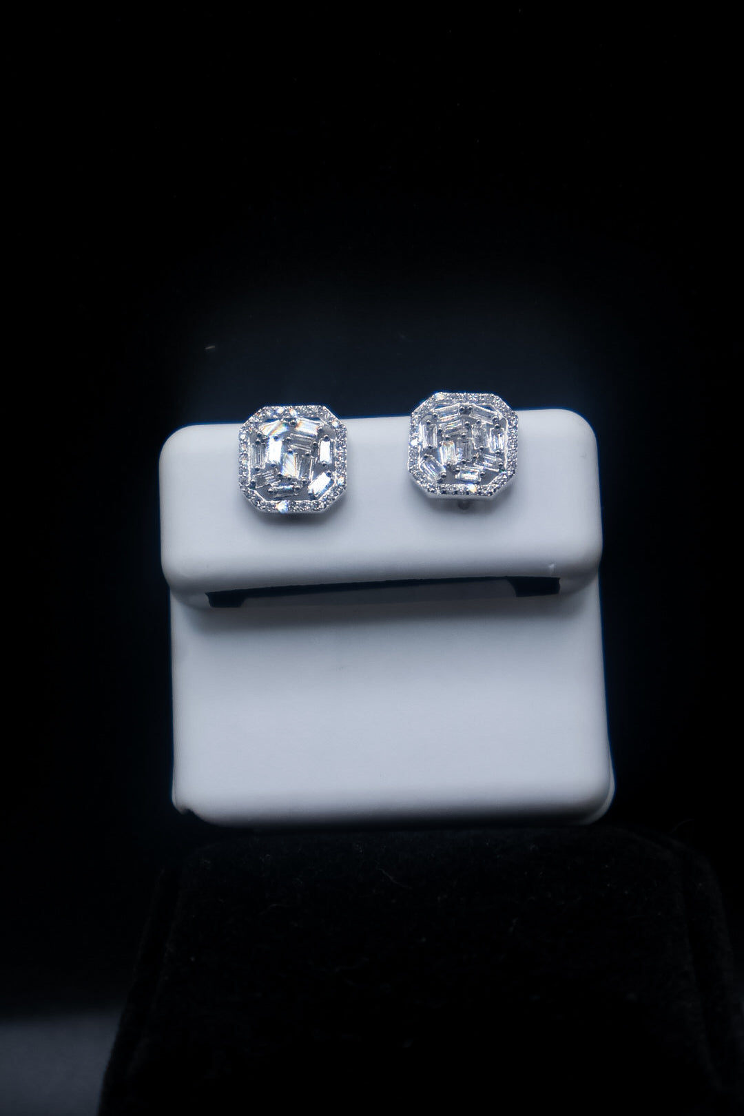 10K 0.40CT Natural Diamond Earring