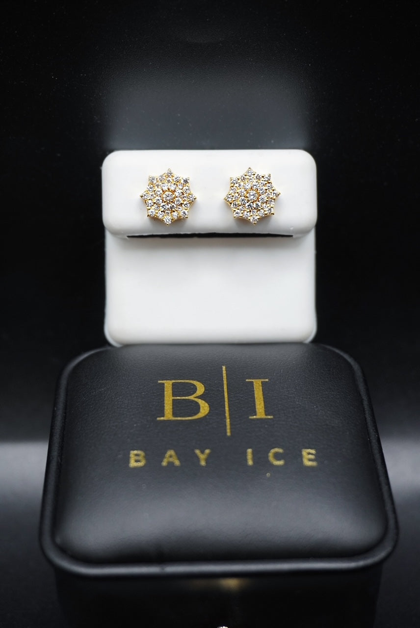 14KT 1.00 CT Natural Diamond Earrings