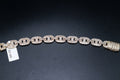 Natural Diamond Gucci Link Bracelet