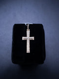 Natural Diamond Cross Pendant