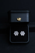Flower Crystal Studs