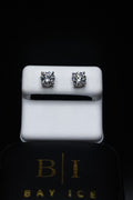 14kt 1CT VVS WG Lab Diamond Earrings