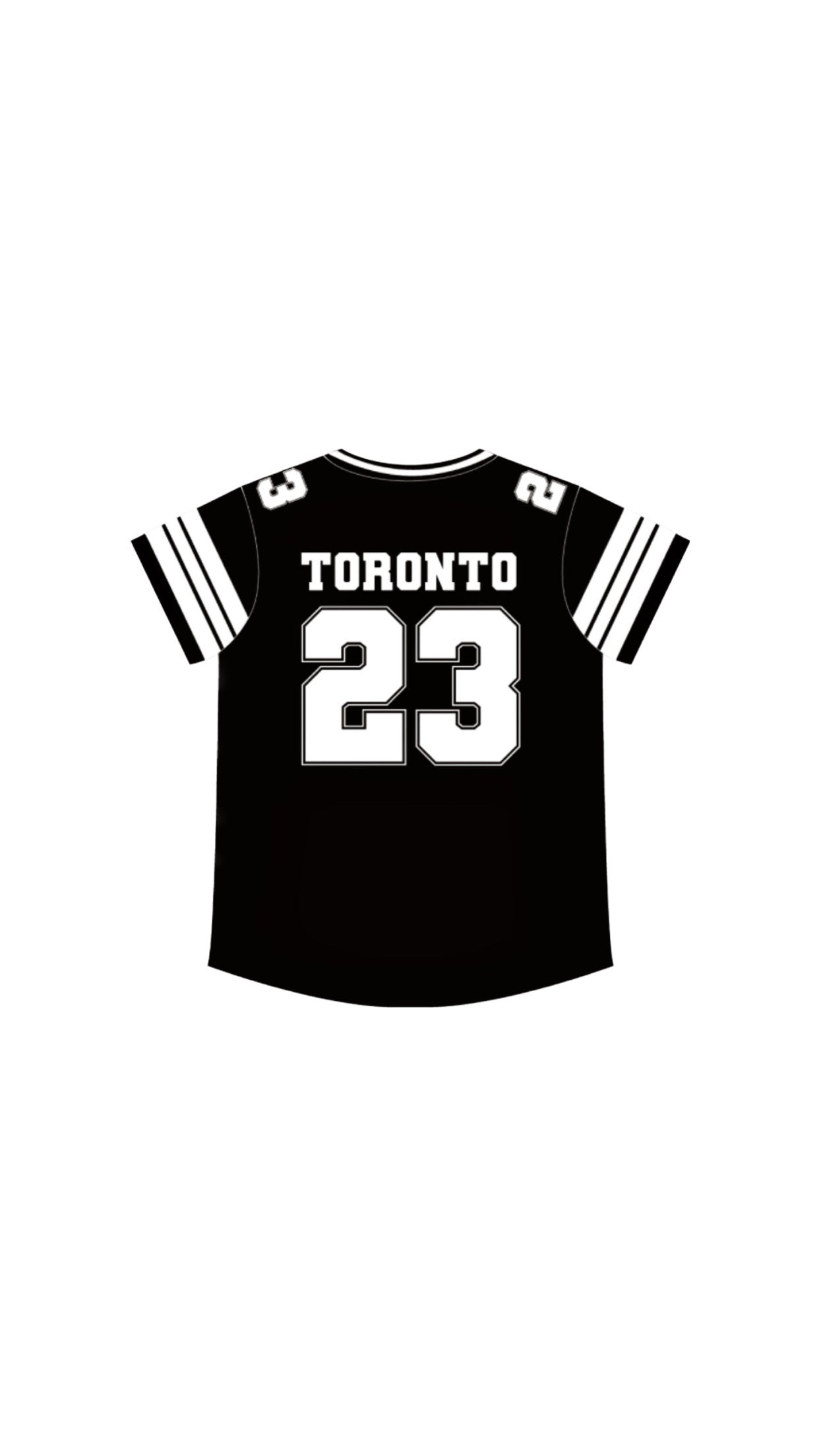 Bay Ice Toronto 23 Jersey - Black