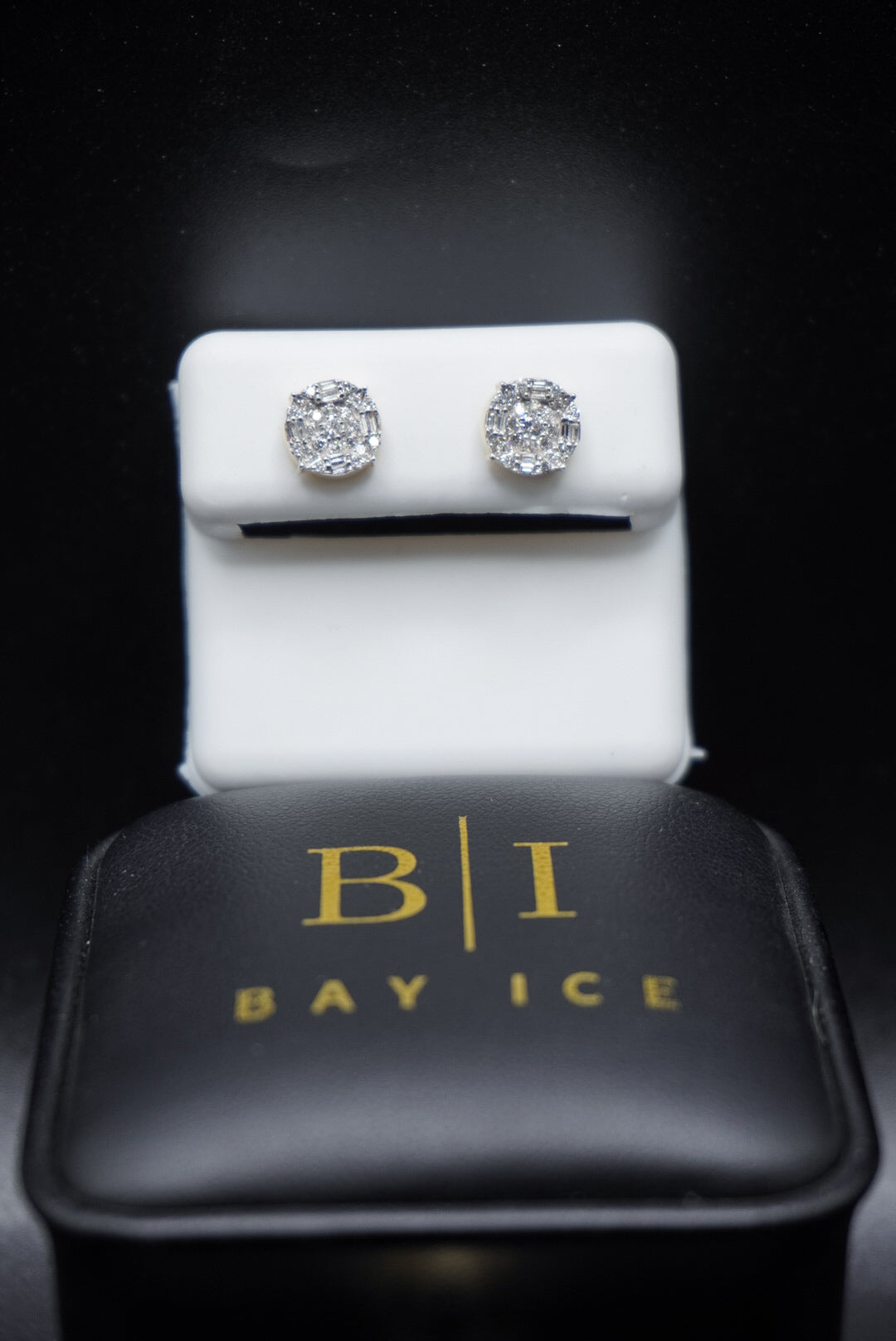 10K 0.51CT Natural Diamond Earring