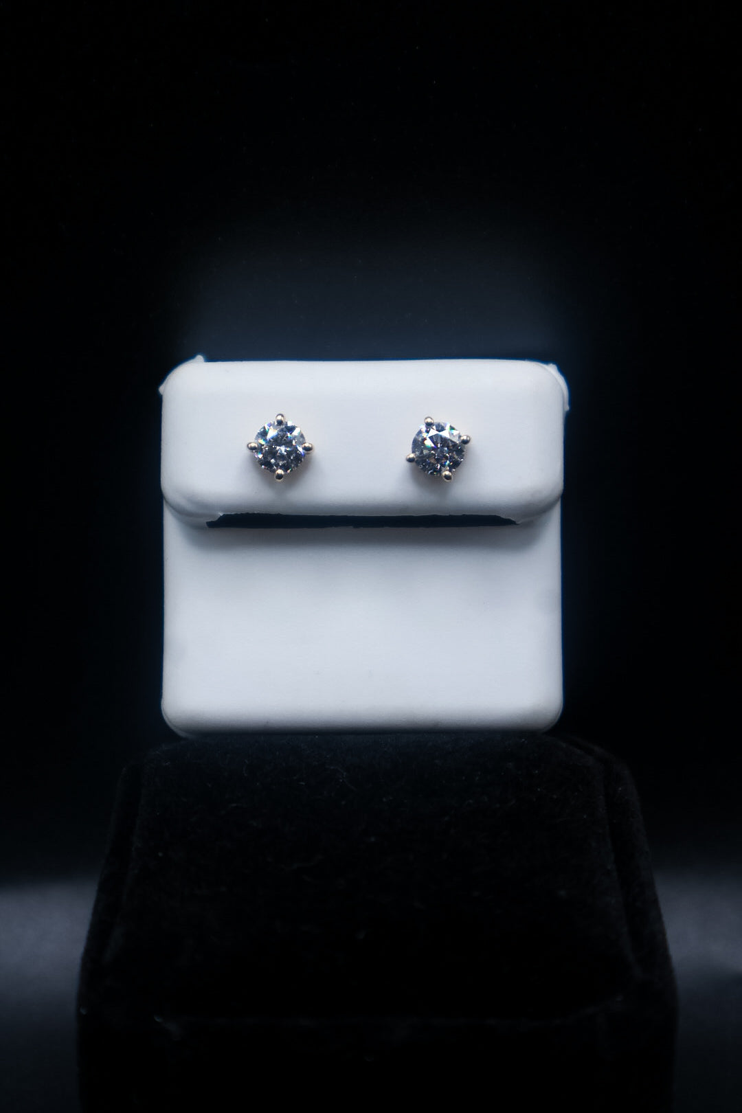 14KT 0.5CT Natural Diamond Earring