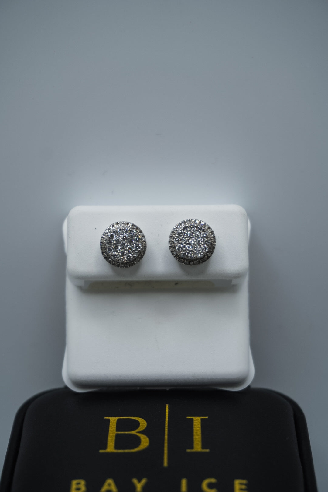 14KT WG 0.50 CT Natural Diamond Earrings