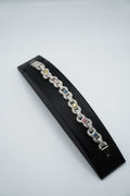 925 Silver and VVS Moissanite  Baguette and Bracelet