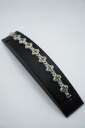 925 Silver VVS Moissanite Clover and Infinity Bracelet