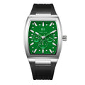 Bay Ice Spacecraft Watch - Silver and Green Dial