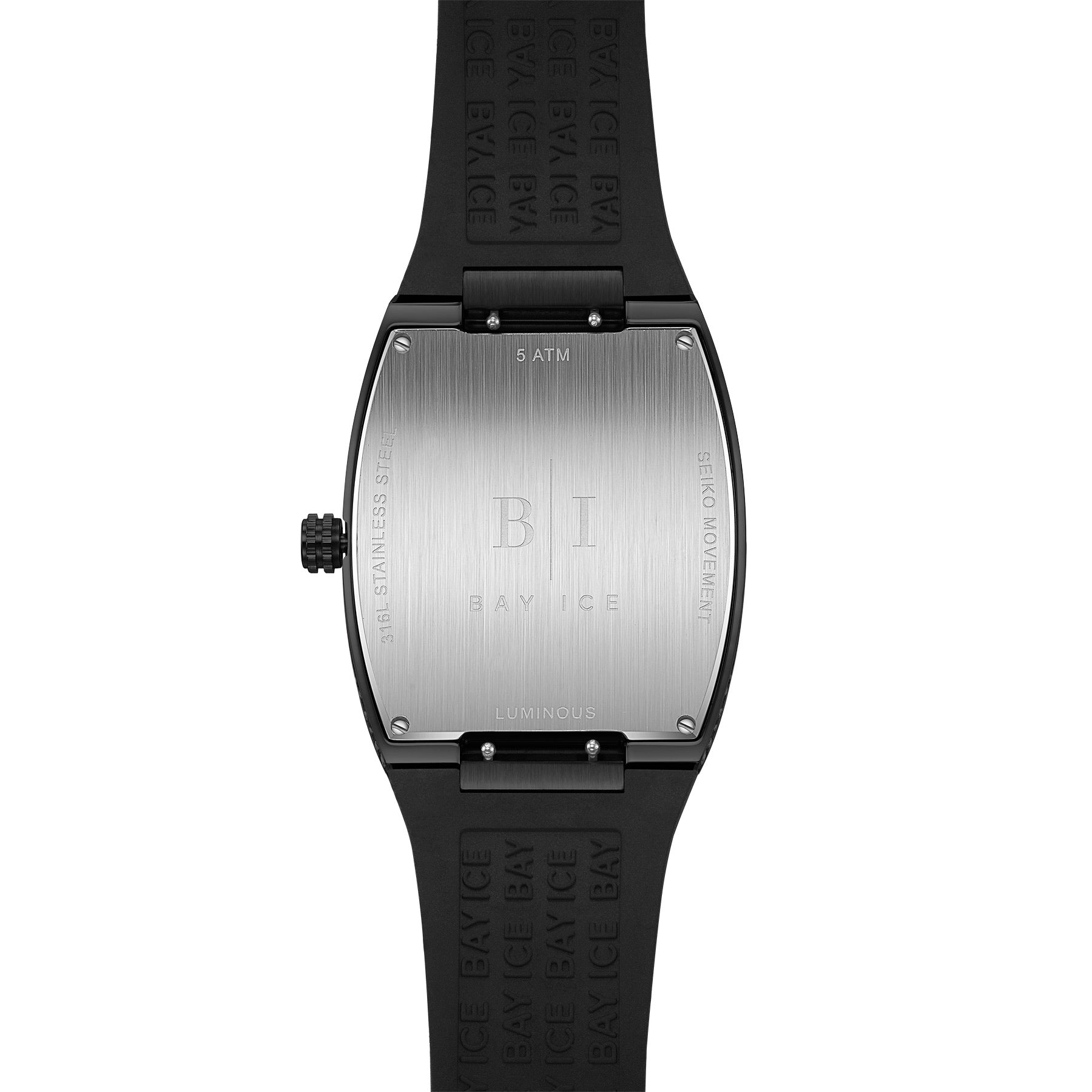 Bay Ice Spacecraft VVS Bussdown Watch - All Black