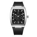 Bay Ice Spacecraft Watch - Silver and Black Dial