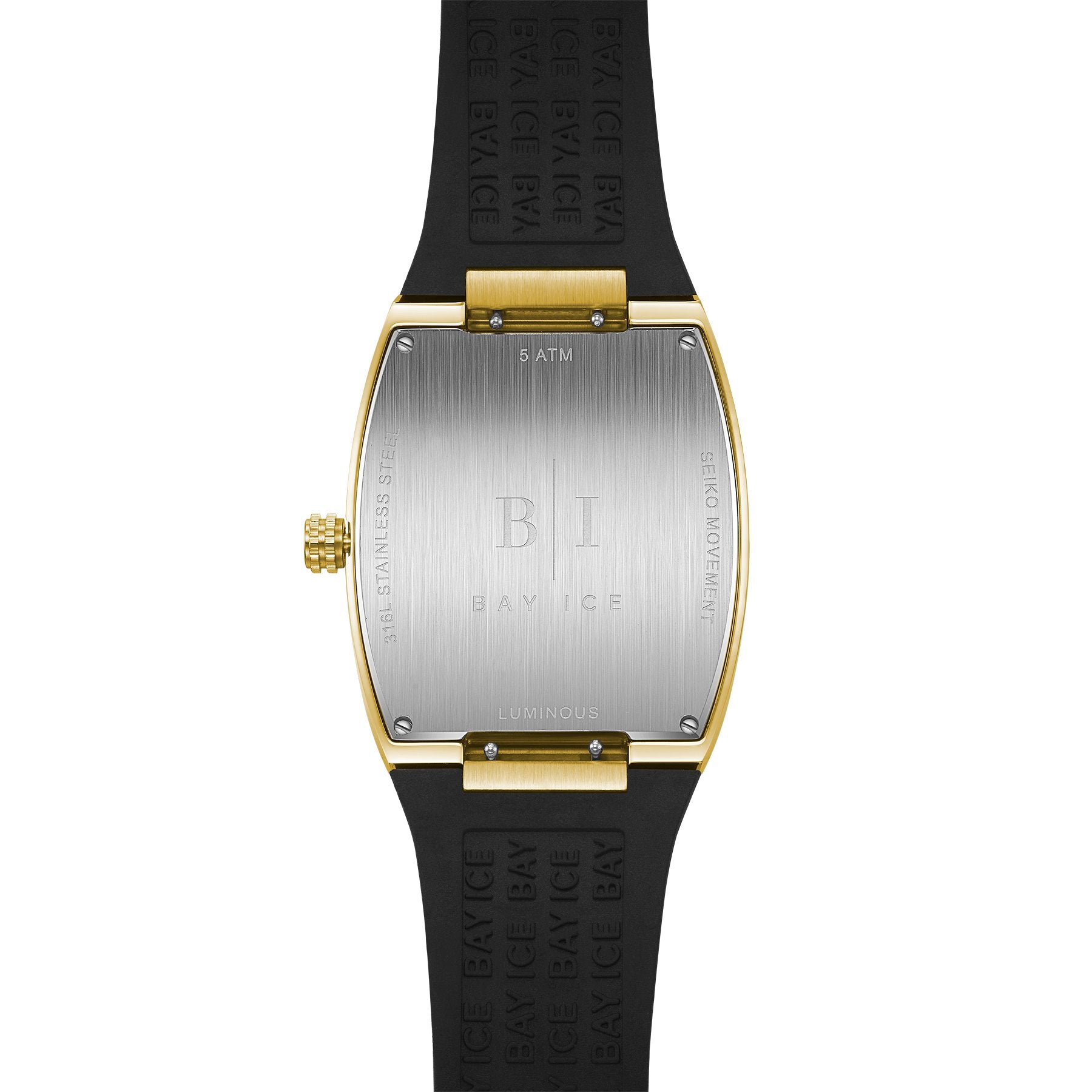 Bay Ice Spacecraft Watch - Gold and White Dial
