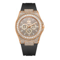 Bay Ice Skylight VVS Bezel Bussdown Watch - Rose Gold