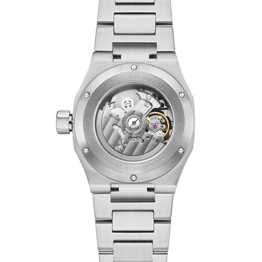 Bay Ice 001 Automatic Skeleton Watch - Silver