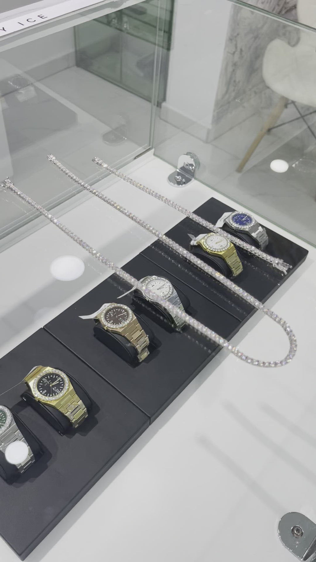 3mm VVS Moissanite 925 Silver Tennis Necklace