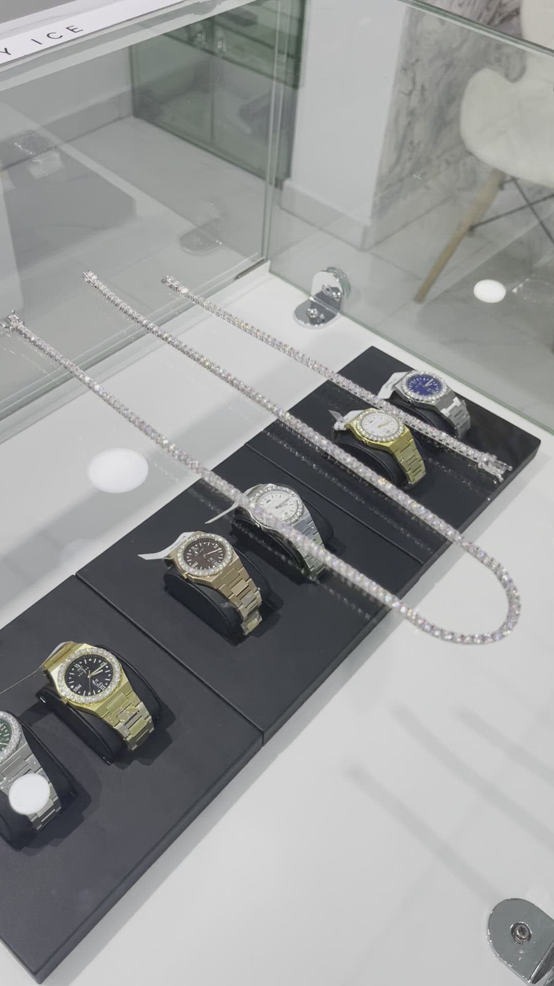 3mm VVS Moissanite 925 Silver Tennis Necklace