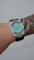 Elite2 Plain Jane Turquoise Blue Dial Watch