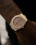 VVS Bussdown ELITE2 Rubber Strap Watch in RG