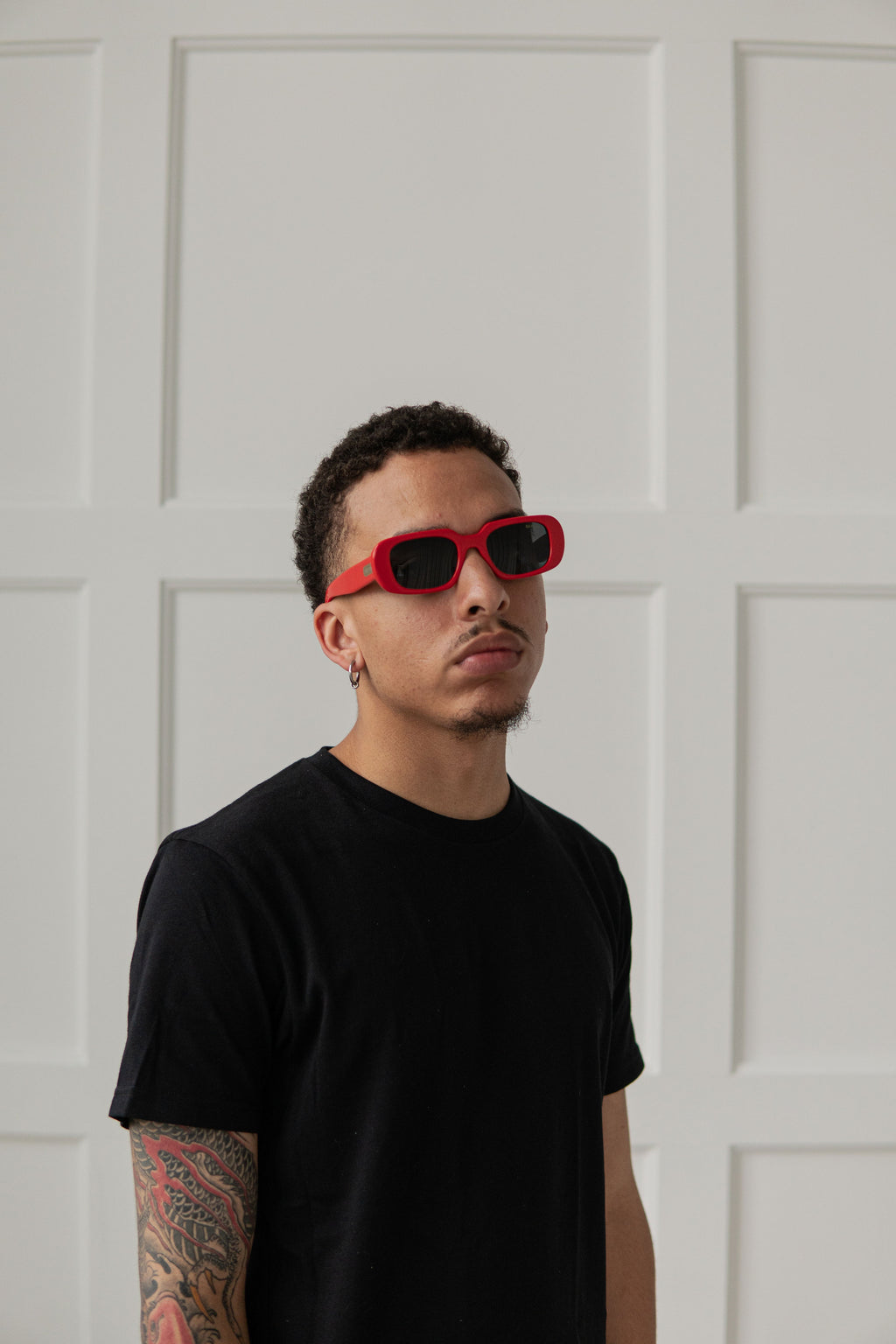 REBEL Glasses - Red/Black Lens