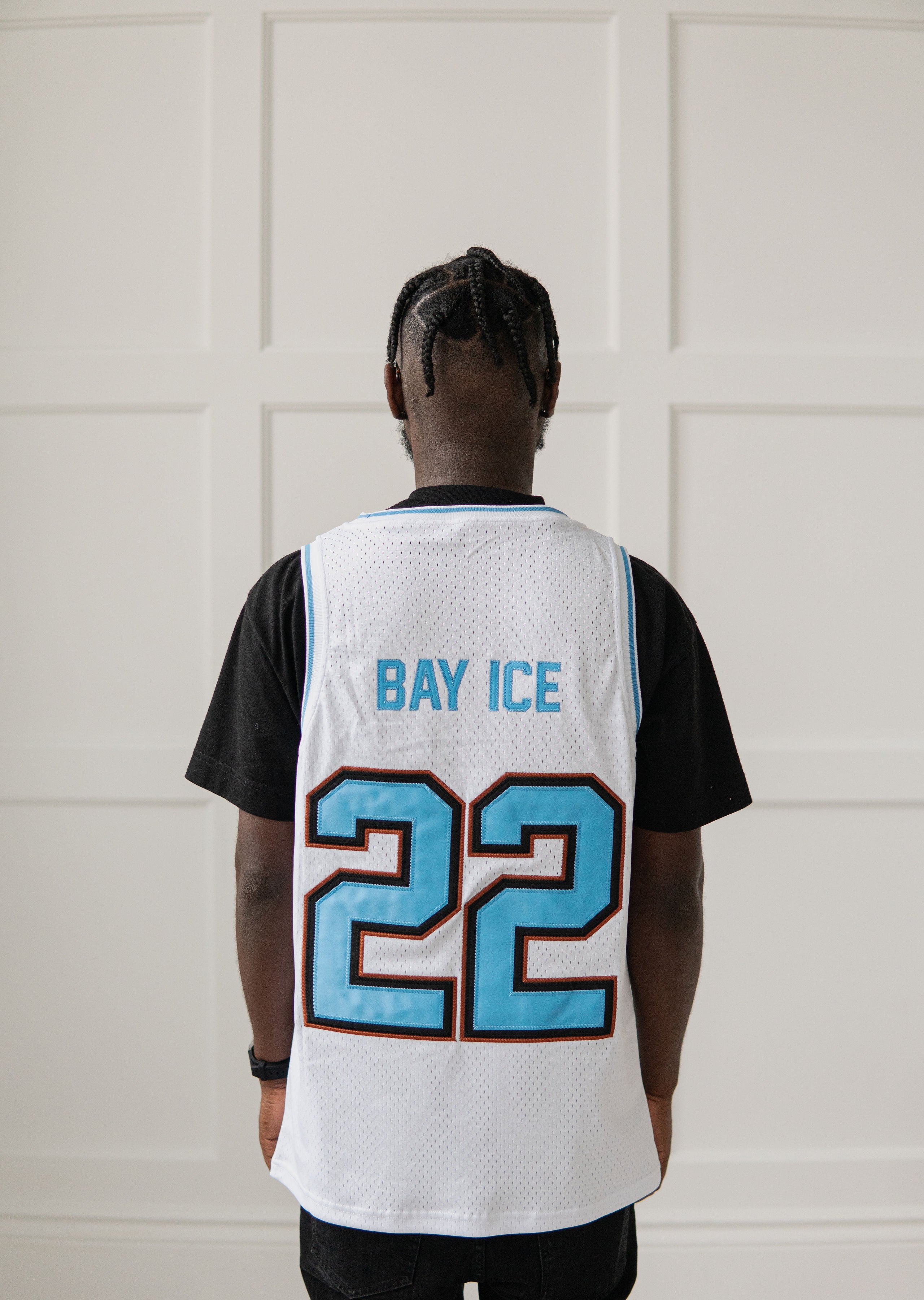 Bay Ice Basketball Jersey - White